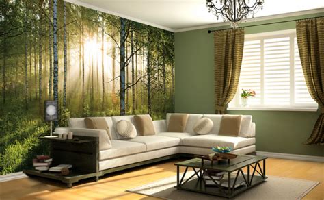 15 3D Wall Murals For Living Rooms That Will Blow Your Mind - Top Dreamer | Wallpaper living ...