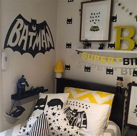 47 Greatest Batman Bed Room Ideas Batman Bedroom, Superhero Room ...