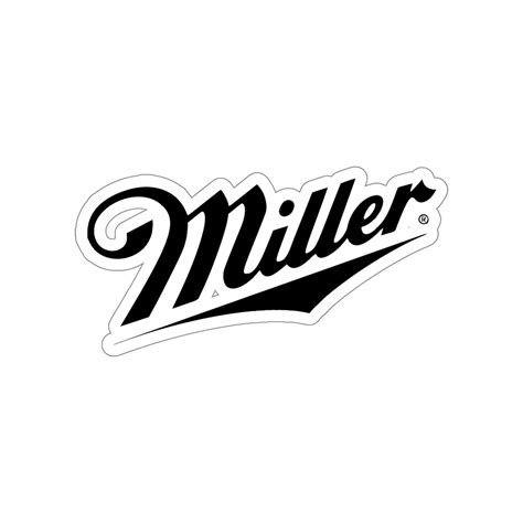 Miller High Life Beer Logo Vinyl Die Cut Sticker Decorate Your Water ...