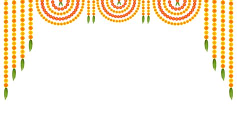 Marigold Garland PNG Transparent Images Free Download | Vector Files ...