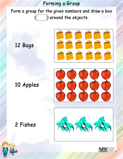 Grouping Worksheet For Grade 2