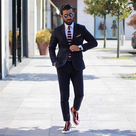 10 Dapper Ways To Style Suits With Sneakers Like A Pro