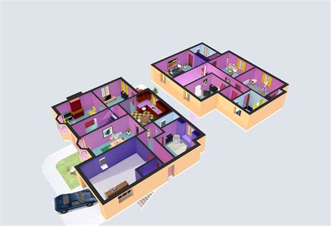 The Simpsons House Floor Plan - House Decor Concept Ideas