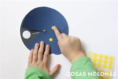 Como Hacer Las Fases De La Luna Con Material Reciclable - Compartir Materiales