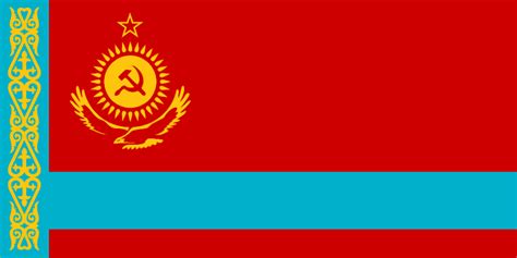 Flag of Kazakh Soviet Socialist Republic 2.0 : r/vexillology