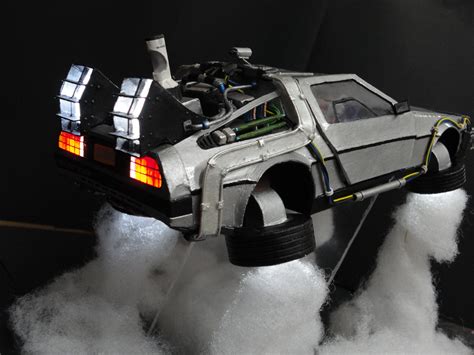 A Flying Delorean! by BRSpidey on DeviantArt