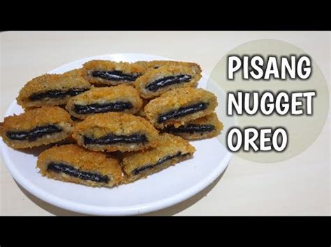 CARA MEMBUAT PISANG NUGGET OREO - YouTube