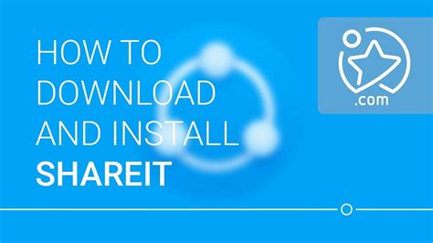 How To Download and Install SHAREit - YouTube