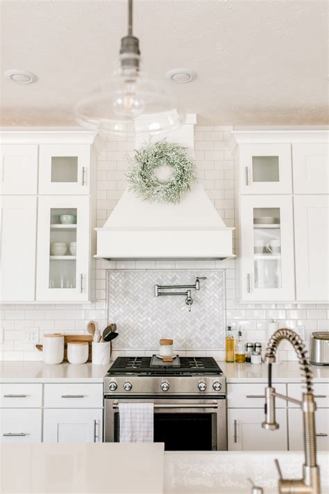 My White Modern Farmhouse Dream Kitchen | Rockford, Michigan — Laurenda ...