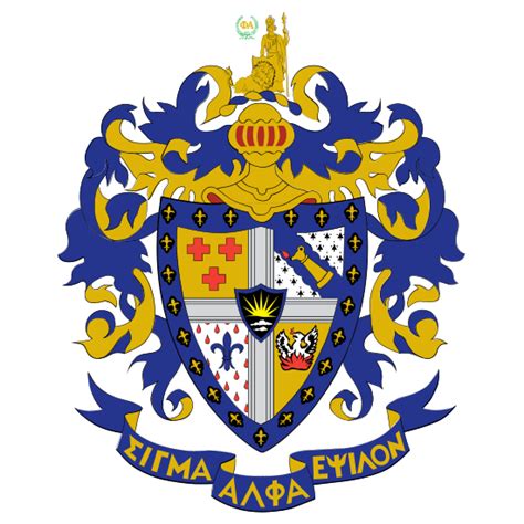 Sigma Alpha Epsilon Crest Die Cut Sticker