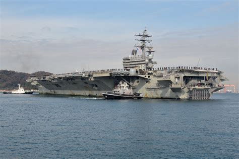 Carrier Strike Group 5 returns to Yokosuka after patrol > Commander, U ...