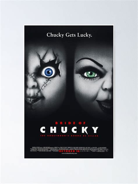 "Bride of Chucky" Poster for Sale by simpsonca | Redbubble