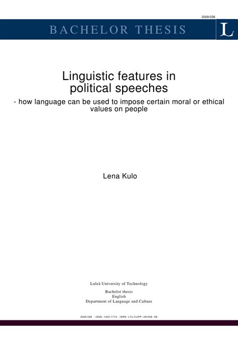 (PDF) Rhetorical Devices in Political Speeches: Nigel Farage’s Speeches ...