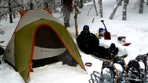 White Mountains winter camping (March 2011) - YouTube