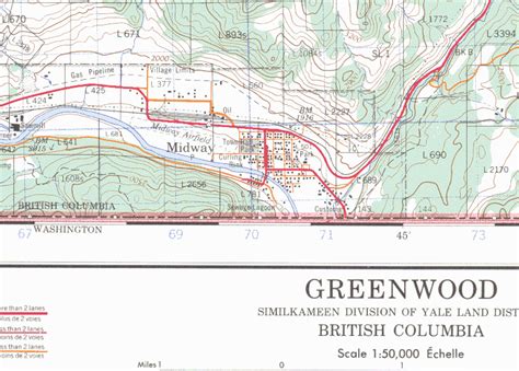 Cycling the Kettle Valley Railway - Map