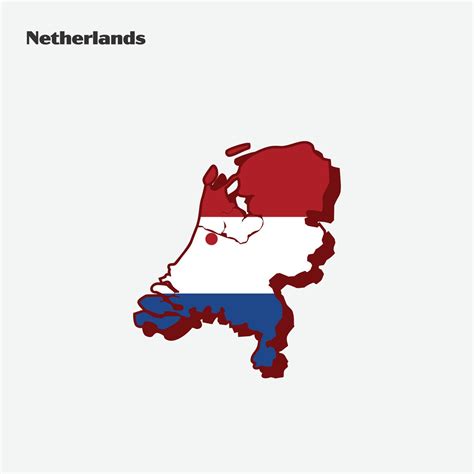 Netherlands Nation Flag Map Infographic 20627681 Vector Art at Vecteezy