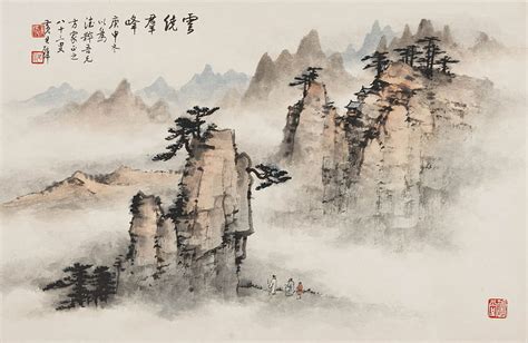 1 Chinese Mountain Painting HD wallpaper | Pxfuel