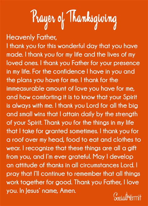 Prayer of Thanksgiving | Simple prayers and Trust god