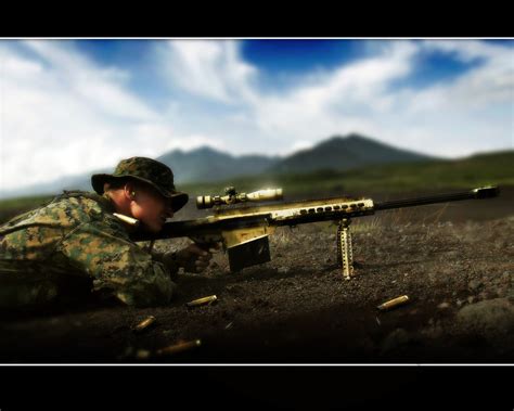 Marine Sniper Wallpaper - WallpaperSafari