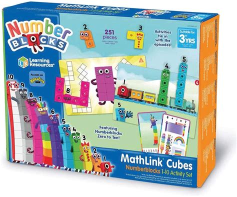 Numberblocks 1-10 MathLink Cubes - Activity Set (Learning Resources) - WordUnited