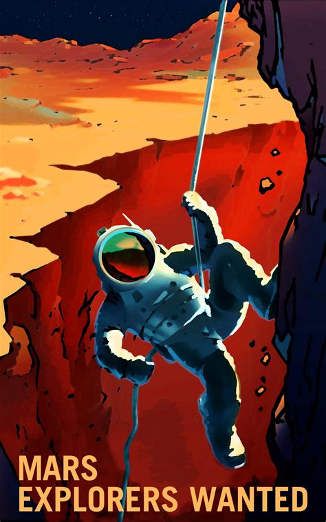 Nasa releases retro posters for its voyage to Mars – how to download the free artwork