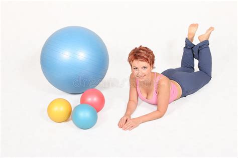 Gym balls stock image. Image of activity, condition, overball - 1151029