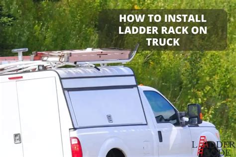 Truck Ladder Rack Installation