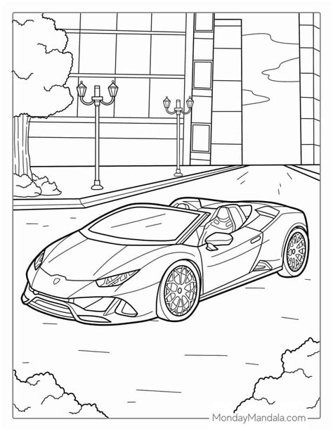 24 Lamborghini Coloring Pages (Free PDF Printables)