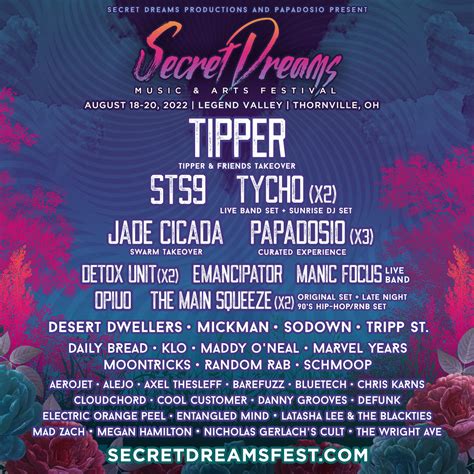 Phase 2 of Secret Dreams Fest at Legend Valley : r/festivals