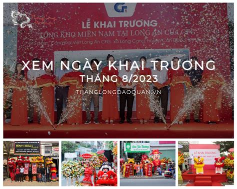 Hướng dẫn xem ngày khai trương tháng 8 năm 2023 chuẩn xác đến 99%