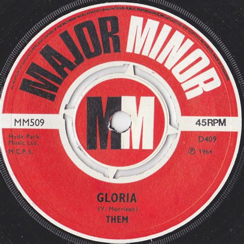 Them – Gloria (1967, Vinyl) - Discogs