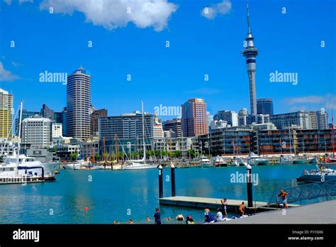 Auckland Waitemata Harbour New Zealand, NZ, North Island Stock Photo ...