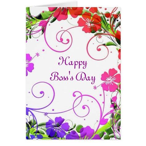 Boss Day Cards, Boss Day Card Templates, Postage, Invitations ...