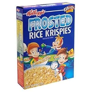 Amazon.com: Kellogg's Frosted Rice Krispies Cereal-12.5 oz: