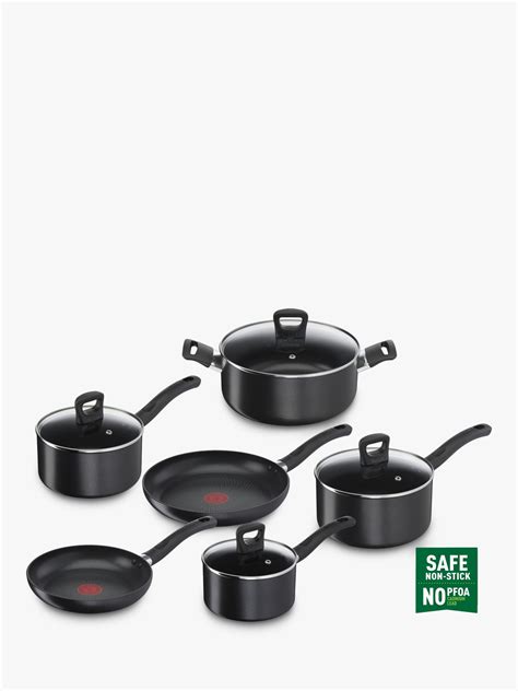 Tefal Enhance Aluminium Non-Stick Frying Pan & Saucepan Set, 6 Piece