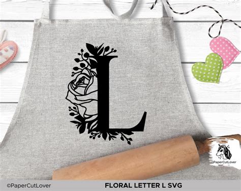 Floral Letter B Family Monogram Svg Rose Floral Letter Svg - Etsy