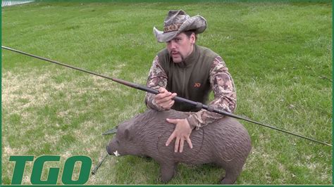 TGO | Cold Steel Spear, Boar Hunt Prep - YouTube