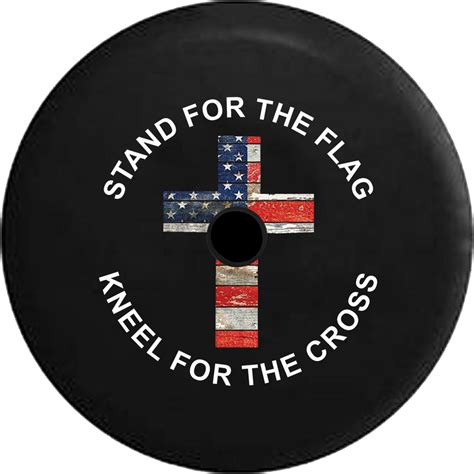 Tire Cover PRO | Stand for the Flag Kneel for the Cross Flag Spare Tire ...