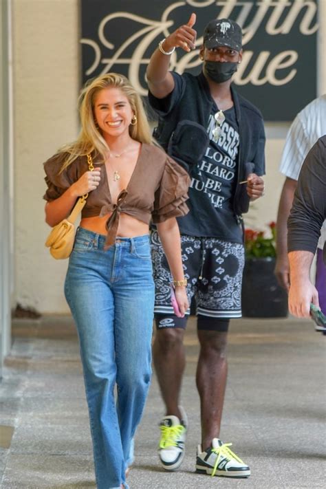 MARIA ZULAY SALAUES and Paul Pogba at Bal Harbour in Miami 07/10/2021 ...