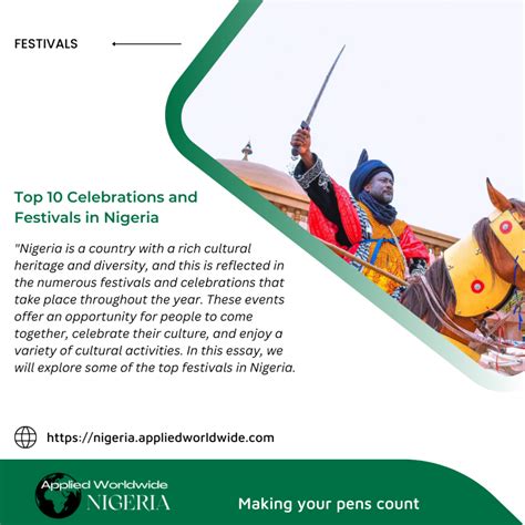 Top 10 Celebrations and Festivals in Nigeria