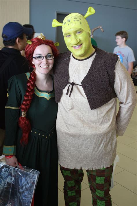 The fun-loving Shrek characters come to life in these Shrek Halloween co… | Movie character ...