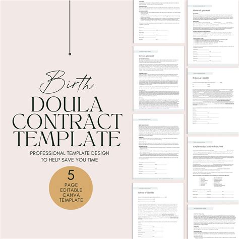 Doula Contract Template Free