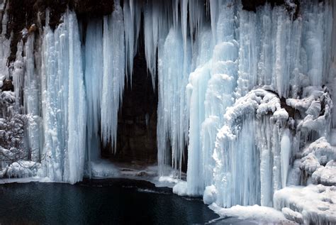 Frozen Waterfall Free Stock Photo - Public Domain Pictures