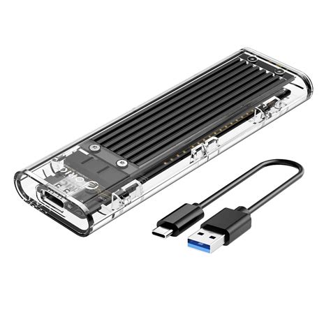 Buy ORICO M.2 SATA SSD External Enclosure Tool-Free USB 3.1 Type-C Adapter, Support NGFF(SATA ...
