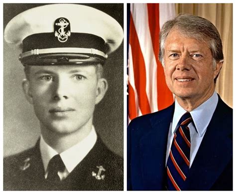 Jimmy Carter-Navy-Naval Academy-1943-53-lieutenant (39th US President) | Celebrity & Famous ...