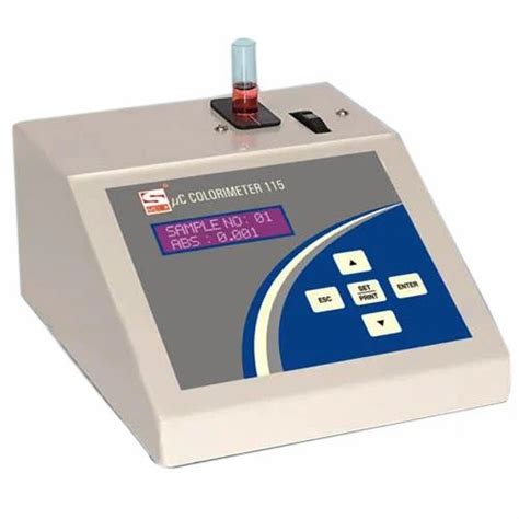 Electrical Lab Equipment - Systronics Digital Micro Colorimeter-115 ...