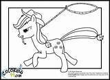 My Little Pony Applejack Coloring Pages  Team Colors sketch template