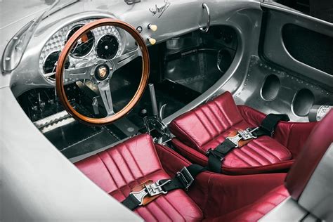 The interior of a #Porsche 550 Spyder from waaaay back at December’s # ...