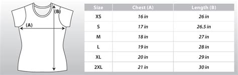 Custom Sublimated Softball Jerseys and Uniforms: Size Chart