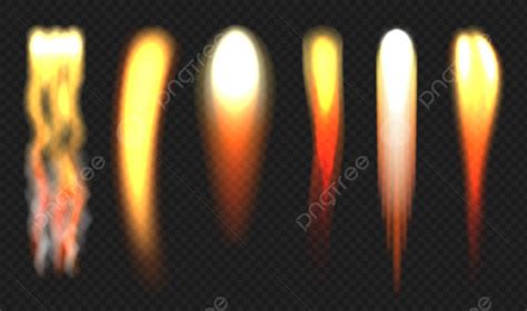 Rocket Flame Vector PNG Images, Rocket Flame Fire Engine Flare, Burst, Flame, Fireballs PNG ...